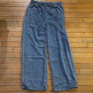 EUCThread & Supply Blue wide leg Denim Pants
